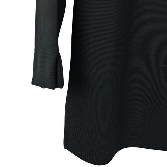 Talbots Twist Back Black Pullover Size Small - Picture 6 of 9